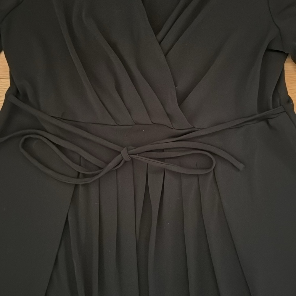 Motherhood | black midi maternity dress | size S - Picture 3 of 5